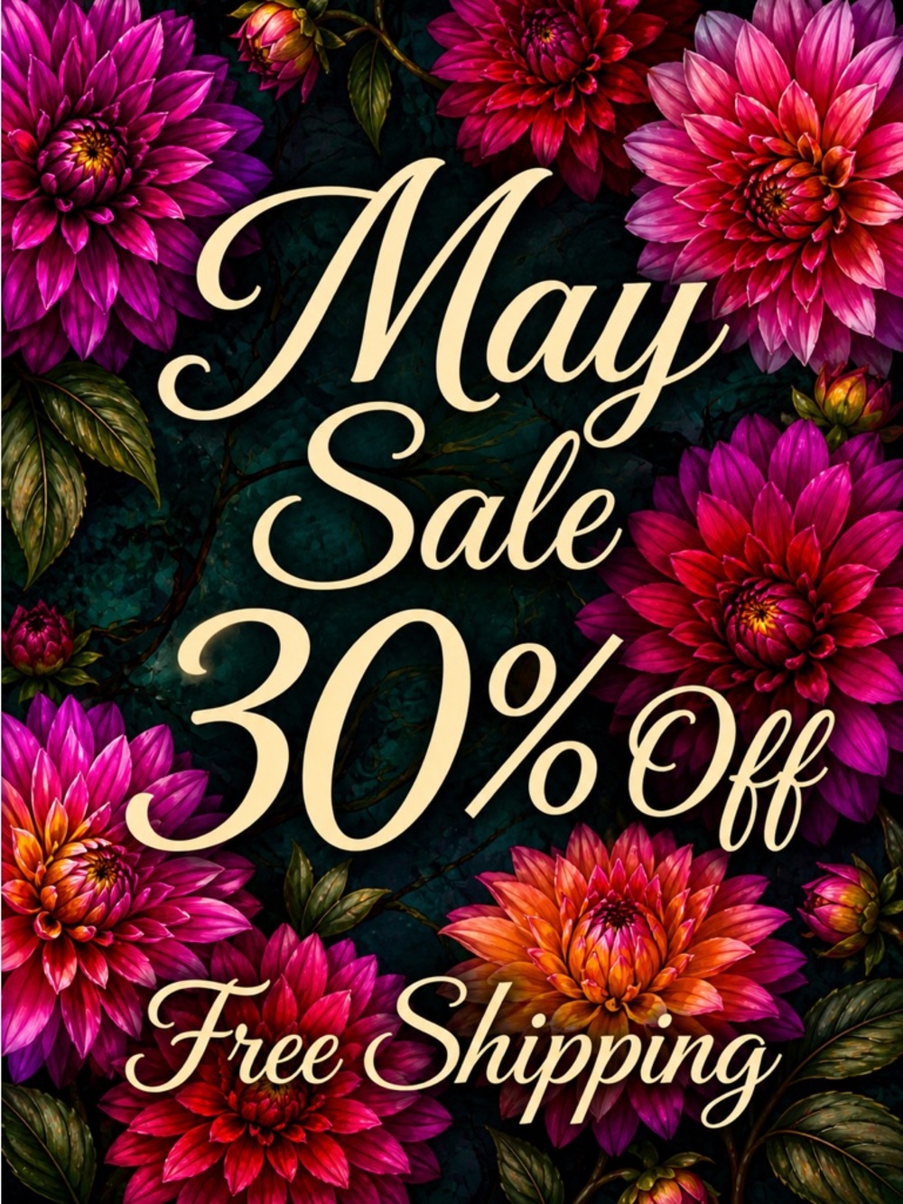 30% Off • FREE Shipping in May 2026!